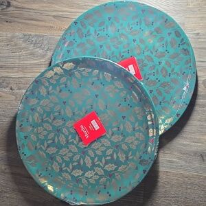 Martha Stewart 16" Holiday Platters (6 total)
